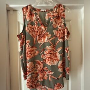Maurices Atwood Floral Tank